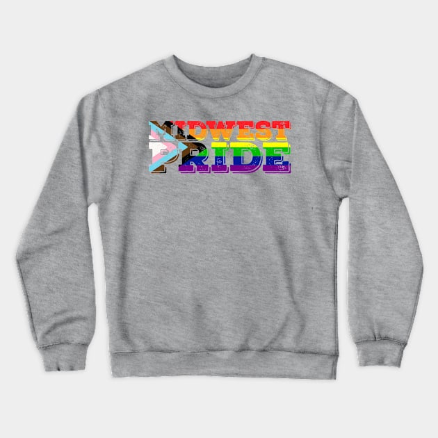 Midwest Pride Crewneck Sweatshirt by MoxieSTL